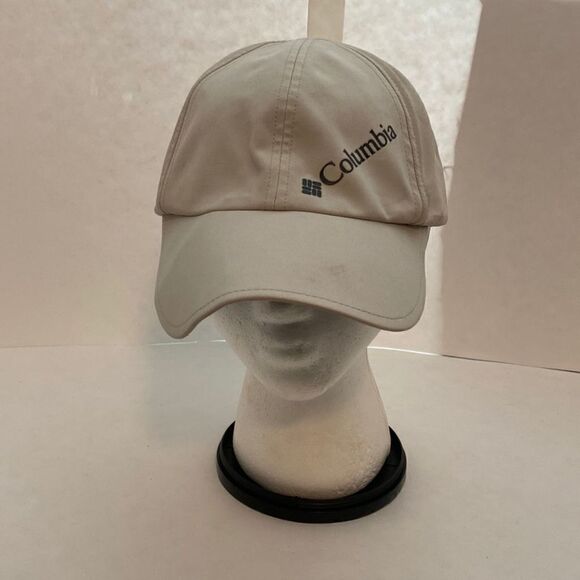 Columbia Hat Cap Strapback Tan Adjustable Embroidered Womens  Fishing OMNI-SHADE - Picture 1 of 5